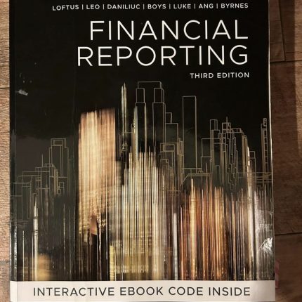 Financial reporting - 3rd edition