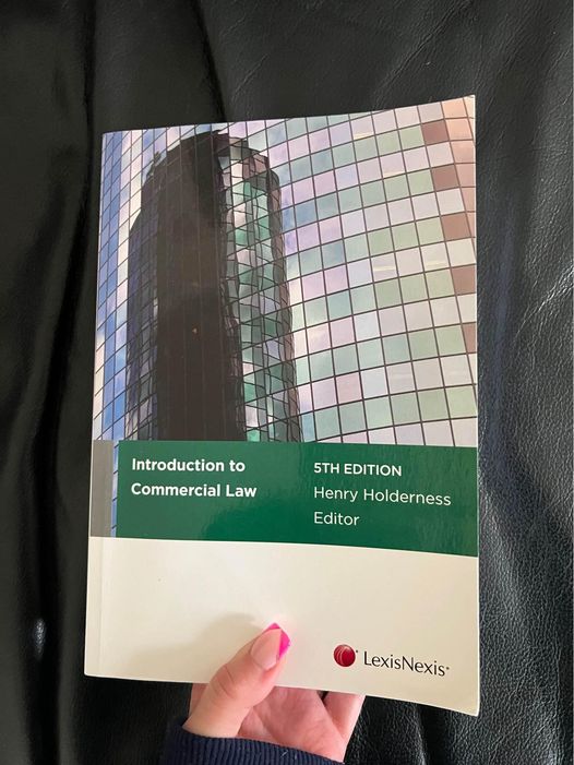 Introduction to Commercial Law Introduction to Commercial Law