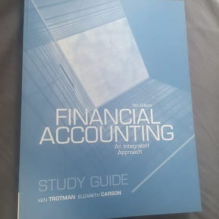Financial Accounting - An Integrated Approach