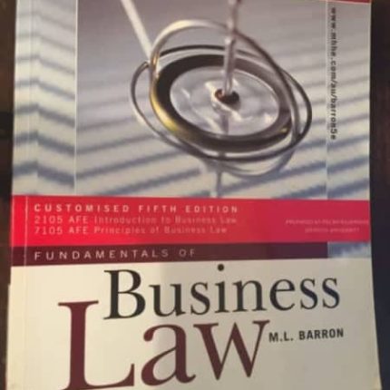 Fundamentals Of Business Law