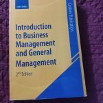 Introduction to Business Management and General Management