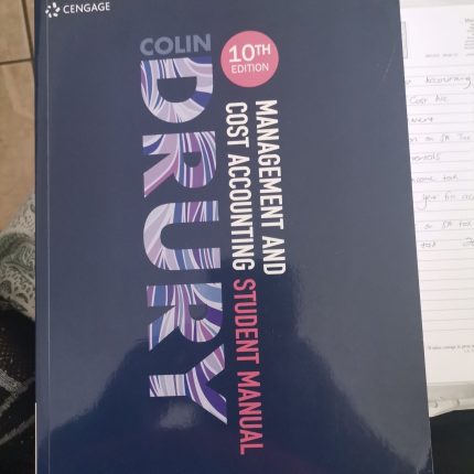 Management and Cost accounting student manual