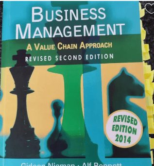 Business Management A Value Chain Approach Revised Second Edition