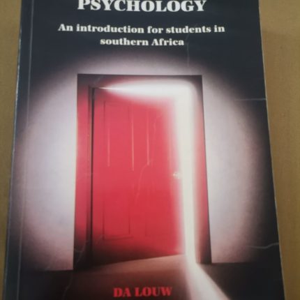 Psychology An Introduction For Students In Southern Africa