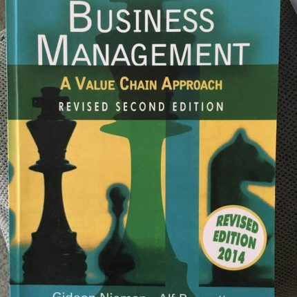 Business Management - A value chain approach
