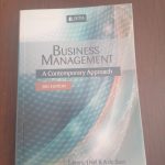 Business Management A Contemporary Approach 3rd Edition