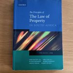 THE PRINCIPLES OF THE LAW OF PROPERTY IN SOUTH AFRICA (PAPERBACK)