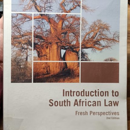 INTRODUCTION TO SOUTH AFRICAN LAW (PAPERBACK, 2ND EDITION)