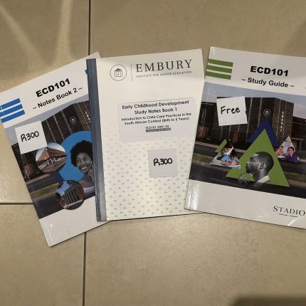 Stadio ECD101 Study Guide, Study Notes Book 1 and Book 2