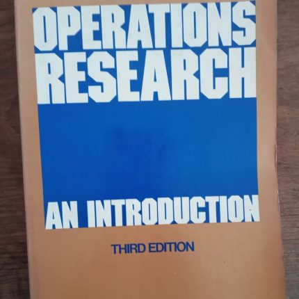 Operations Research: An Introduction