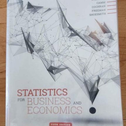 Statistics for Business and Economics 5th edition