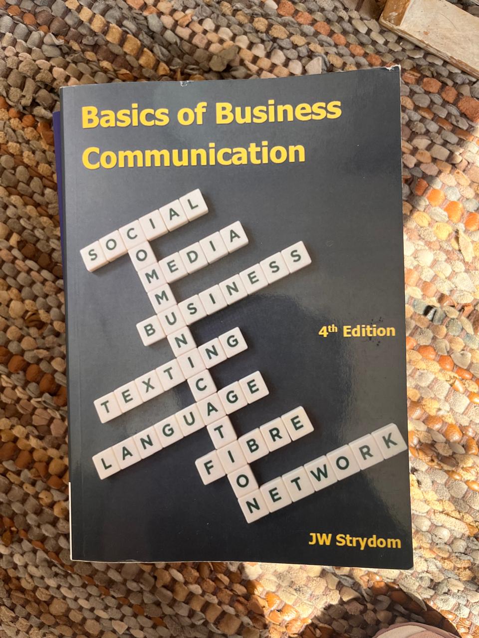 Basics of Business Communication 4th Edition Basics of Business Communication 4th Edition