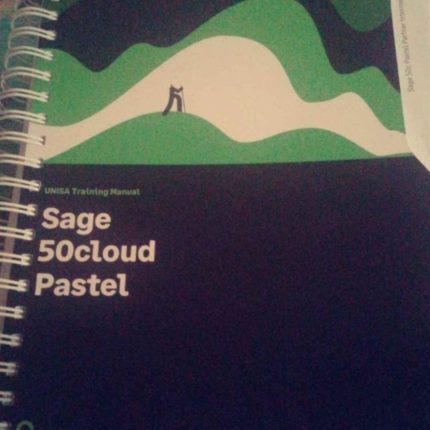 Sage 50 cloud Pastel UNISA Training Manual