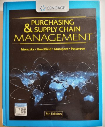Purchasing and Supply Chain Management - 7 th Edition