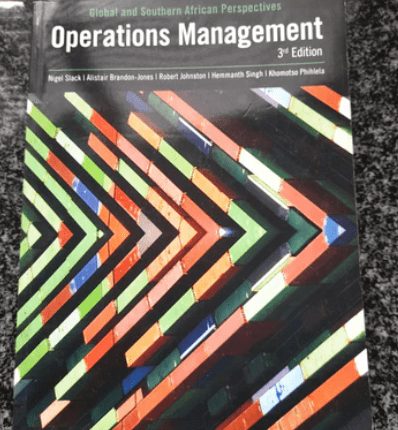 Operations Management - 3 rd Edition