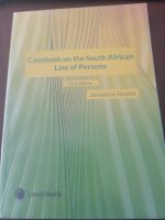 Casebook on the South African Law of Persons 6th Edition - Image 2