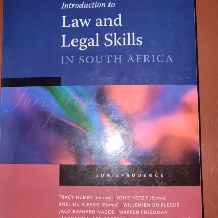 Introduction to Law and Legal Skills in South Africa