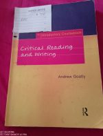 Critical reading and writing