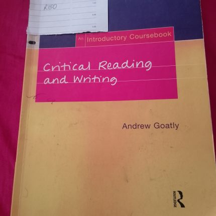 Critical reading and writing