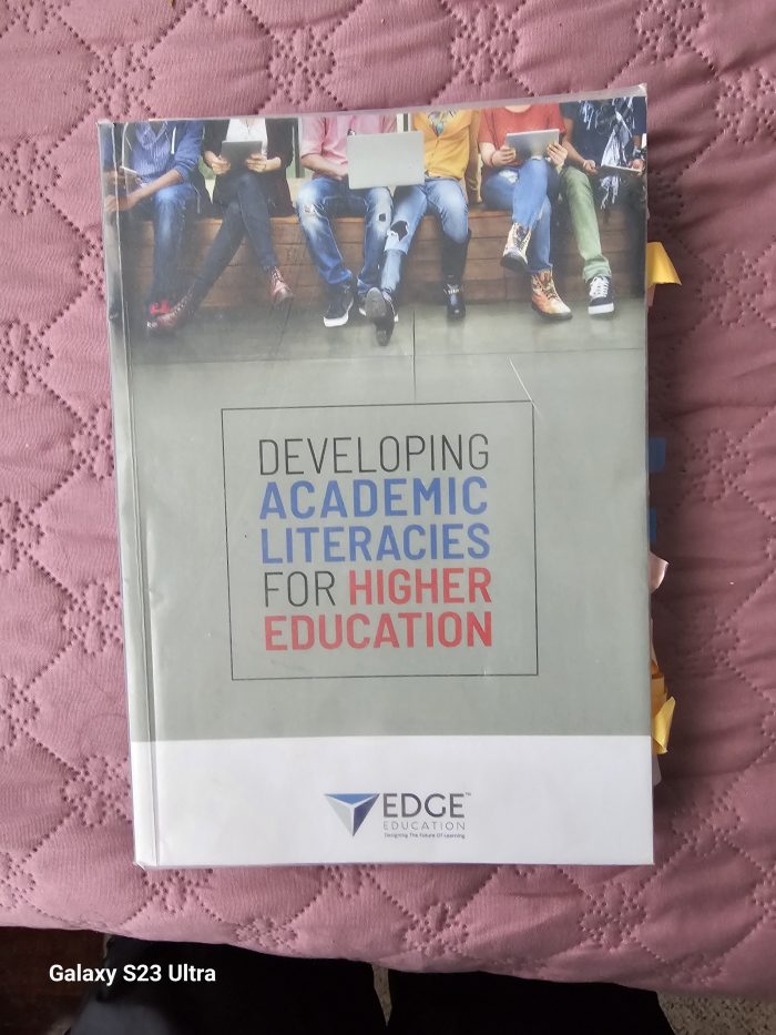 Developing Academic Literacy for Higher Education | Easy Textbooks