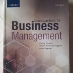Introduction to Business Management 11th Ed.