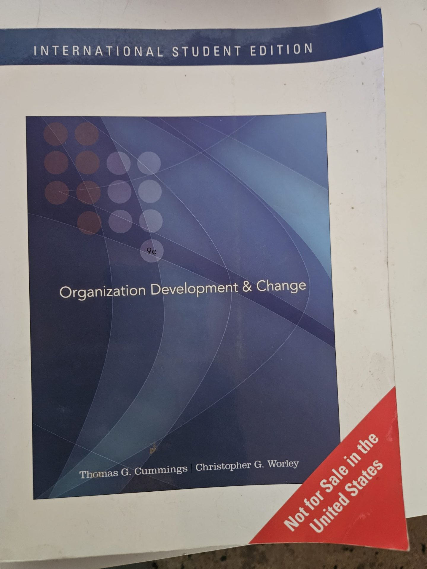 17257000618573645027383242930021 Organization Development & Change 9th Edition