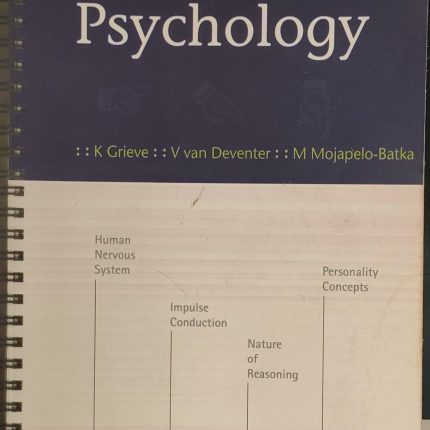 A Students A-Z of Psychology K Grieve