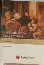 The South African Law of Persons Third Edition