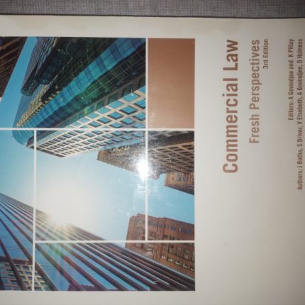 Commercial Law Fresh Perspective 3rd Edition