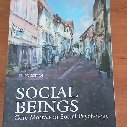 Social Beings Core Motives in Social Psychology