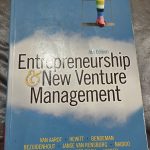 Entrepreneurship and New Venture Management