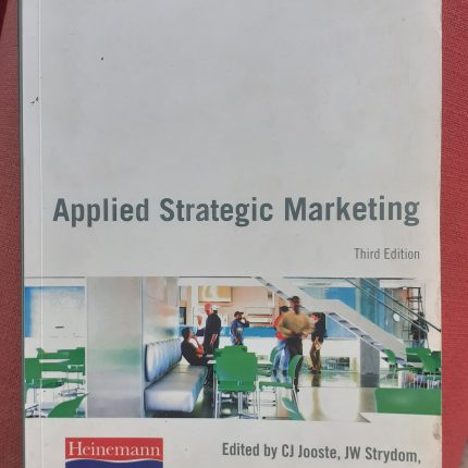 Applied Stretegic Marketing 3rd Edi