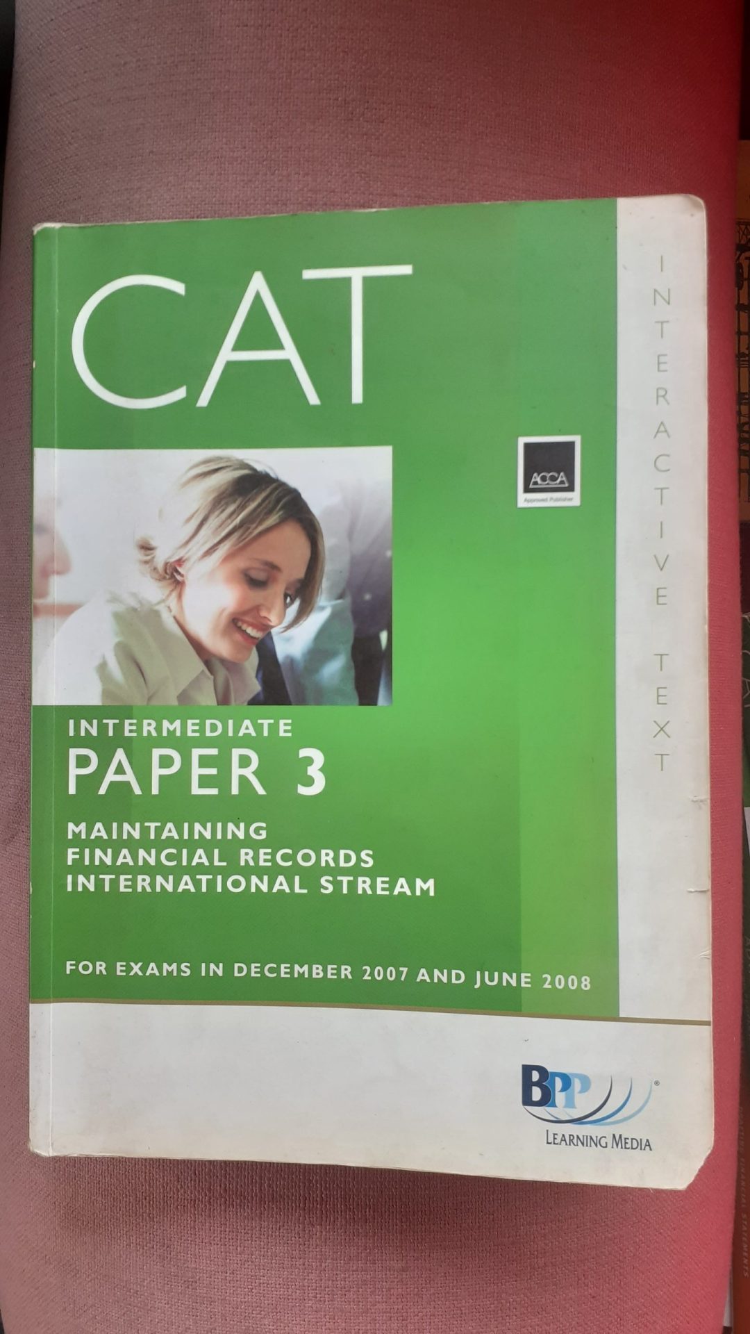 17289887630818690052089448155601 ACCA CAT Maintaining Financial Records