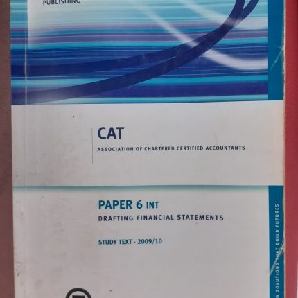 ACCA CAT Drafting Financial Statements