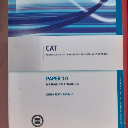ACCA CAT Managing Finances