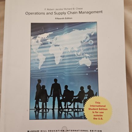Operations and supply chain management