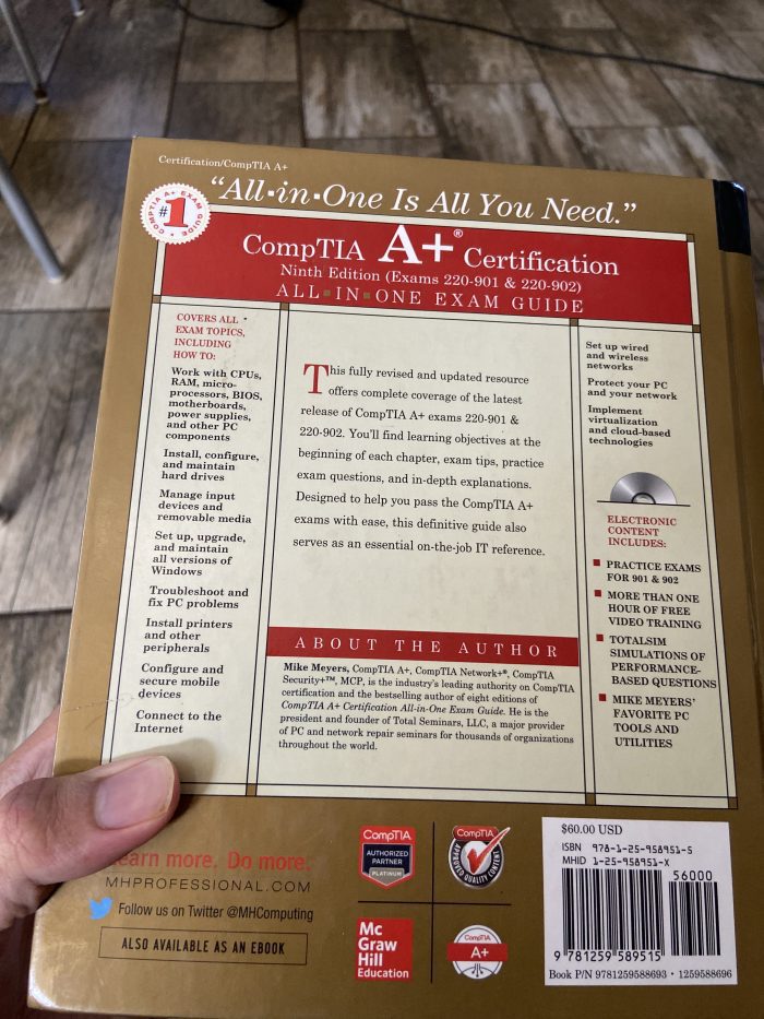 CompTIA A+ Certification Exam Guide | Easy Textbooks