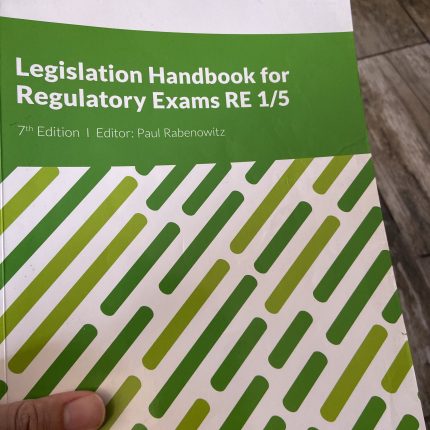 Legislation Handbook for Regulatory Exams RE 1/5