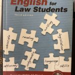 English for Law students third edition