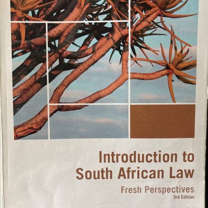 Introduction to South African Law