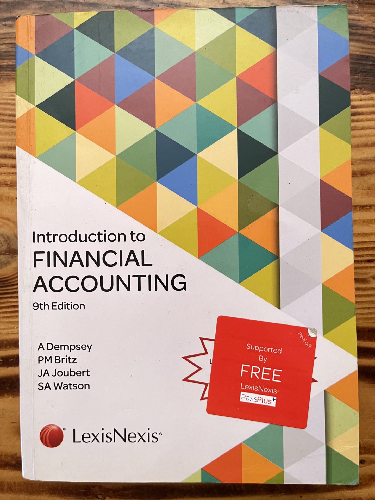 IMG_9911 Introduction to Financial Accounting 9th Edition