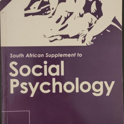 South African Supplement to Social Psychology 3rd Edition