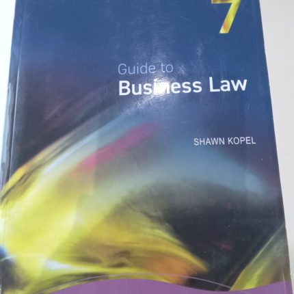 Guide to Business Law - Shawn Kopel, 7th edition