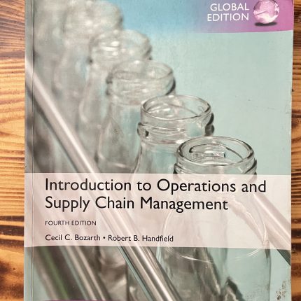 Introduction to Operations and Supply Chain Management 4th Edition