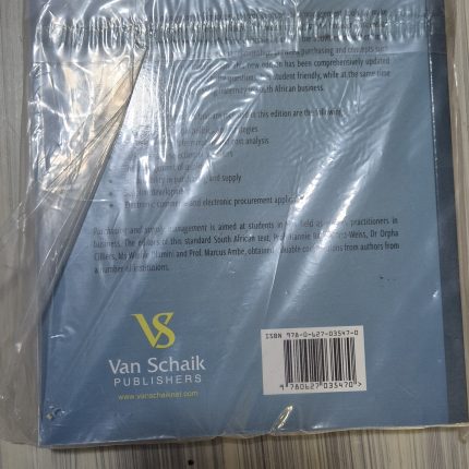 PURCHASING AND SUPPLY MANAGEMENT