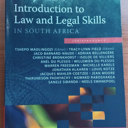 Introduction to Law and Legal Skills in South Africa
