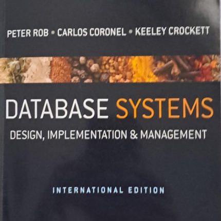 Database Systems Design, Implementation and Management
