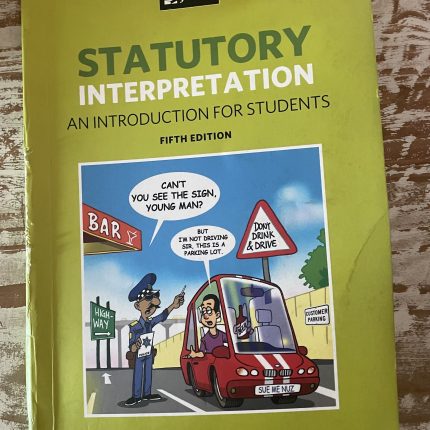 STATUTORY INTERPRETATION AN INTRODUCTION FOR STUDENTS FIFTH EDITION By Christo Botha