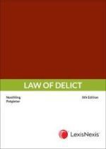 Law of Delict