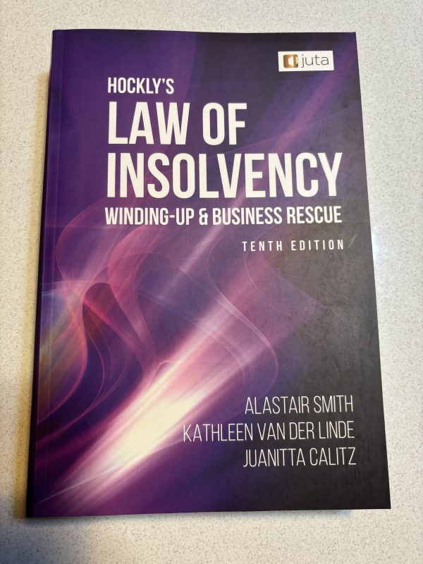 Hocklys Law of Insolvency Textbook